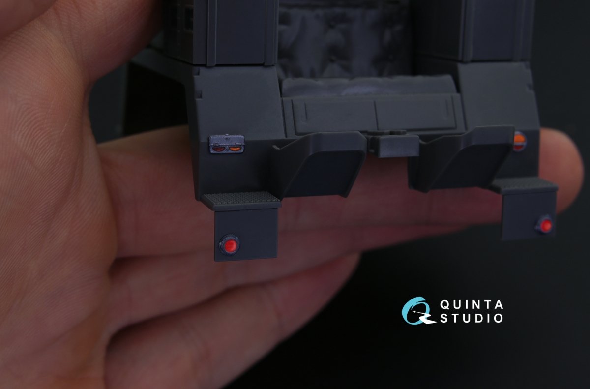 Quinta Studio QD35025 Krupp Protze 3D-Printed &amp;amp; colored Interior on decal paper (for Tamiya kit) 1/35 – immagine 3