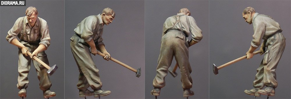 MiniArt 35319 GERMAN TANK REPAIR CREW. SPECIAL EDITION 1/35 – obrázek 6