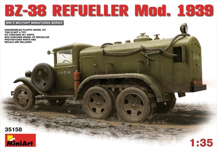 MiniArt 35158 BZ-38 Refueller Mod. 1939