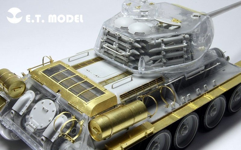ET Model E35-020 WWII Soviet T-34/85 Basic (For AFV CLUB 35S56) (1/35) – image 3