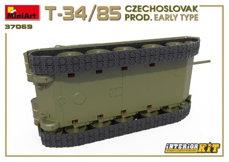 Miniart 37069 T-34/85 Czechoslovak Prod. Early Type 1/35 – obrázek 5