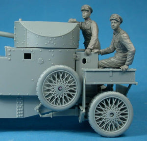 Copper State Models F35-006 British RNAS Armoured Car Division seated crewman 1/35 – zdjęcie 3
