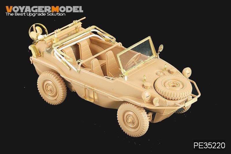 Maquette Voyager PE35220 Schwimmwagan allemand type 166 de la Seconde Guerre mondiale pour TAMIYA 35224 1/35 – image 2