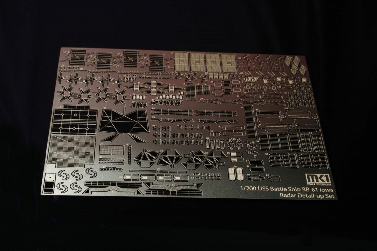 MK1 Design MD-20008 USS IOWA DX Pack 1/200 – immagine 13