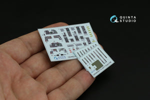 Quinta Studio QD48210 F-5F-2 3D-Printed &amp;amp; colored Interior on decal paper (AFV club) 1/48 – Bild 2