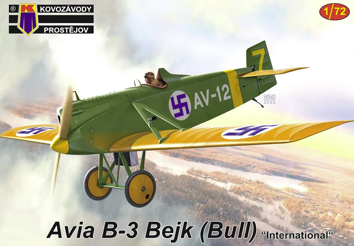 Kovozavody Prostejov KPM0343 Avia B-3 “International” 1/72