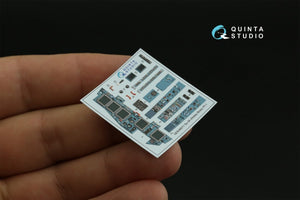 Quinta Studio QDS-48071 Su-34 3D-Printed &amp;amp; colored Interior on decal paper (HobbyBoss) (small version) 1/48 – image 4