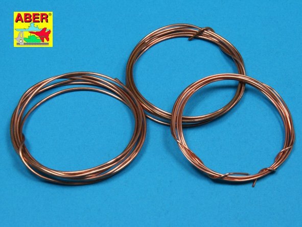 Aber ADZ-02 Wires set (diameter 0.8; 1.0; 1.2 mm, length 1m each)