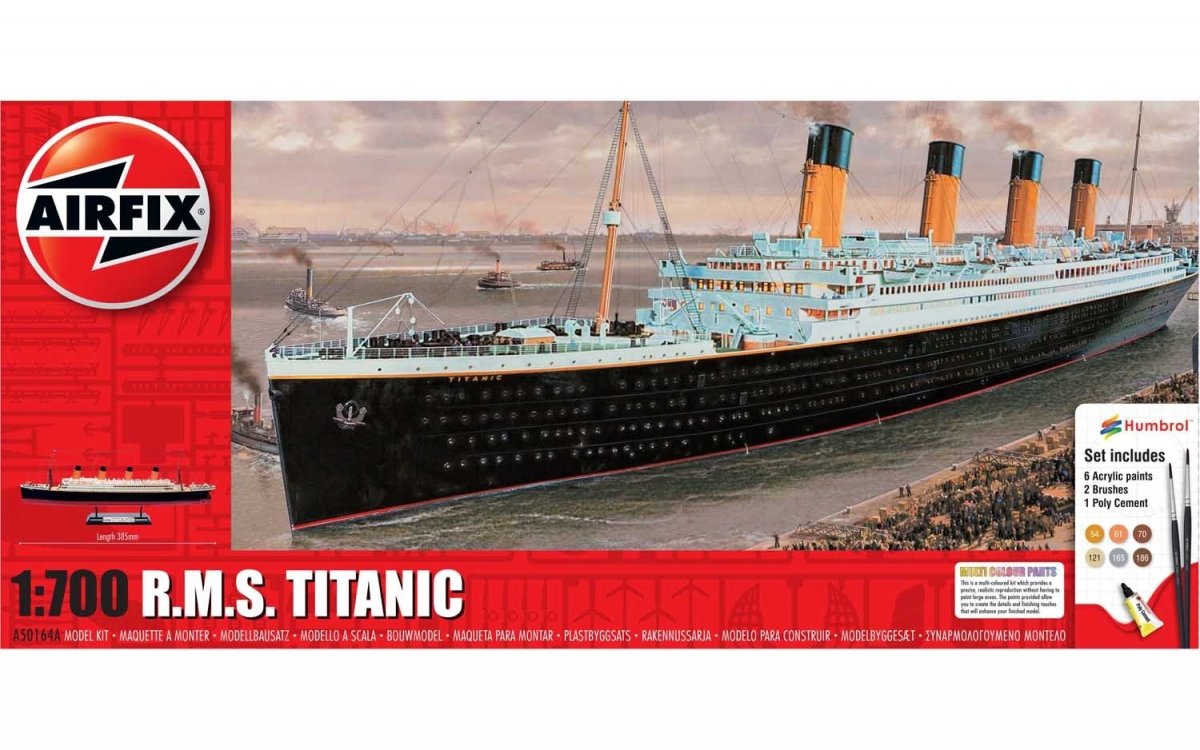 Hobby Boss 83420 - Titanic - échelle 1/700 - Plastique modèle Kit - modèle à Assembler Hobby Boss 83420 - Titanic - échelle 1/700 - Plastique modèle Kit - modèle à Assembler