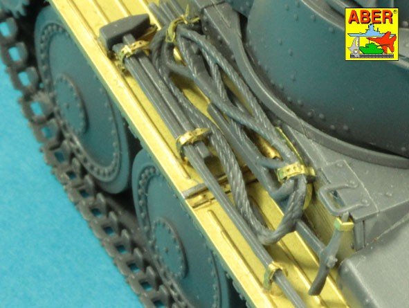 Aber 48041 Pz.Kpfw..38 (t) Ausf. E/F/G German tank Pz.38 (t) pt.2-fenders 1/48 – imagen 13