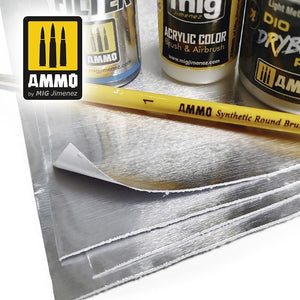 AMMO of Mig Jimenez 8247 ALUMINUM SHEETS 280x195 mm – immagine 3