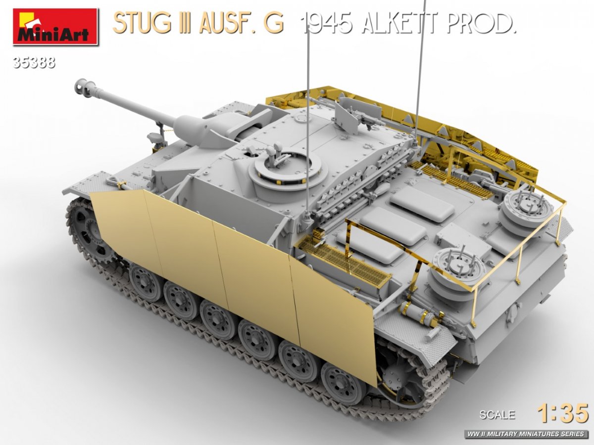 MiniArt 35388 STUG III AUSF. G 1945 ALKETT PROD. 1/35 – image 5