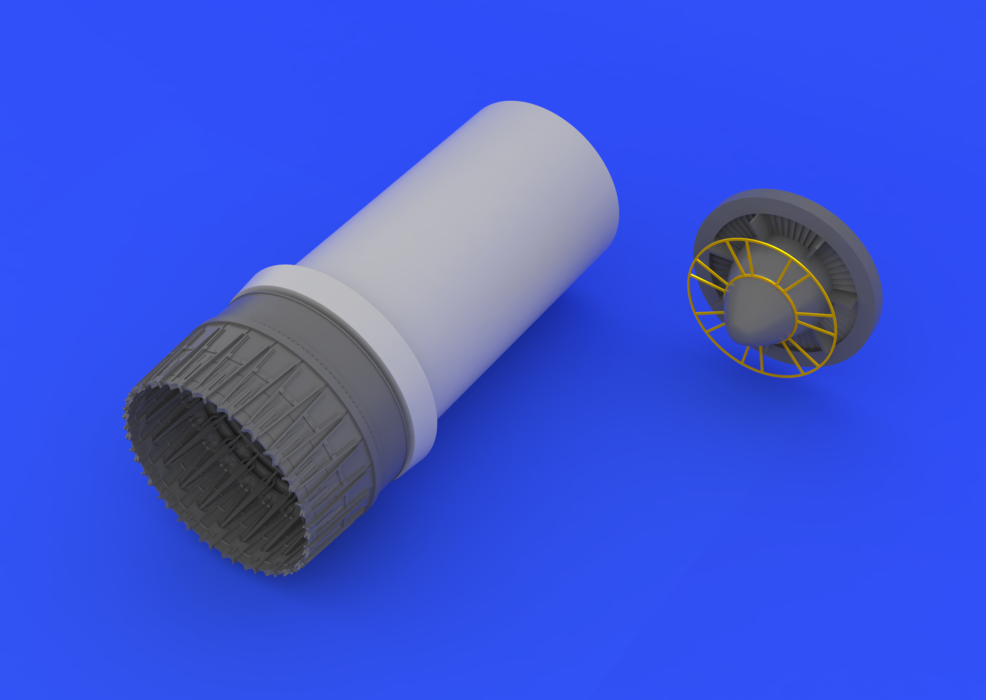 Eduard 648138 F-4B exhaust nozzles 1/48 (Academy) – zdjęcie 2
