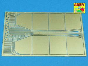 Aber 35A023 Side skirts for Sturmgeschutz III (late) (1/35)