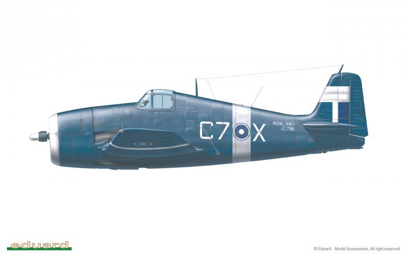 Eduard 7078 Hellcat Mk. I/Mk. II DUAL COMBO (1/72) – image 6