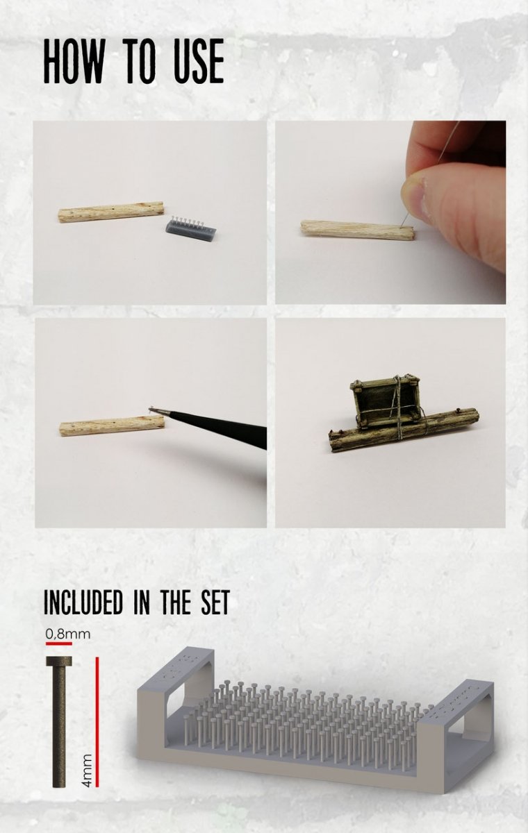 RT-Diorama 35661 Carpenters Nails 1/35 – image 2
