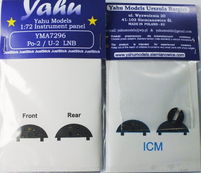 Yahu YMA7296 Po-2 (ICM) 1/72