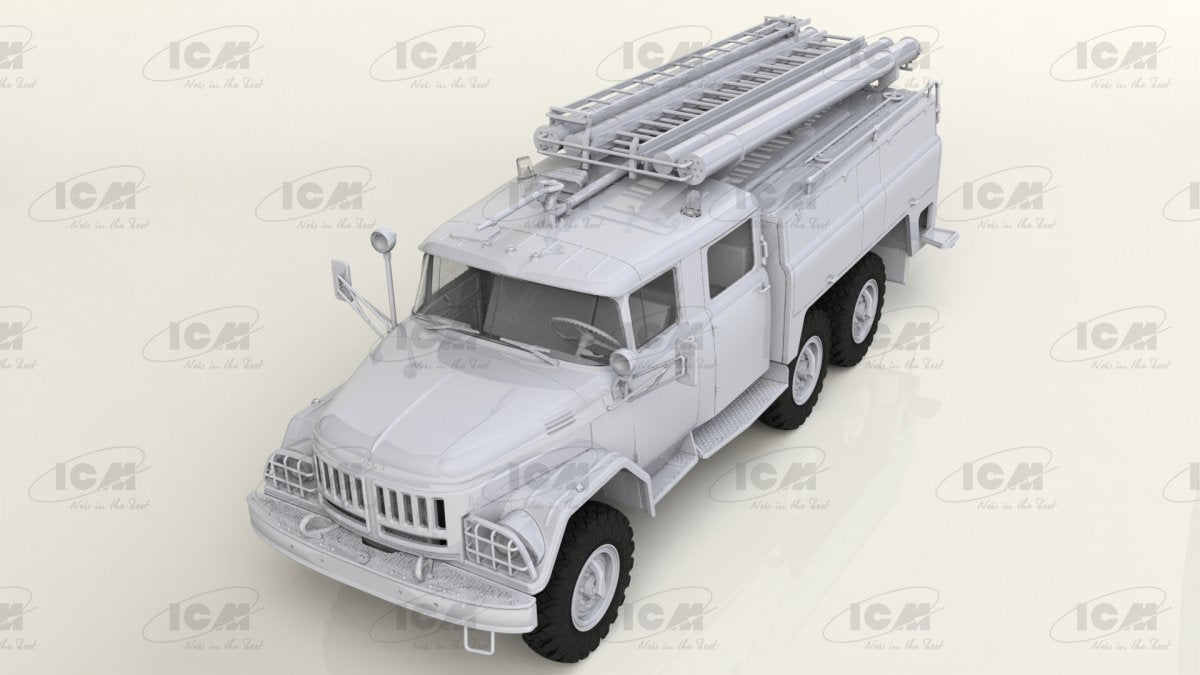 ICM 35519 AC-40-137A Soviet Firetruck 1/35 – obrázek 4