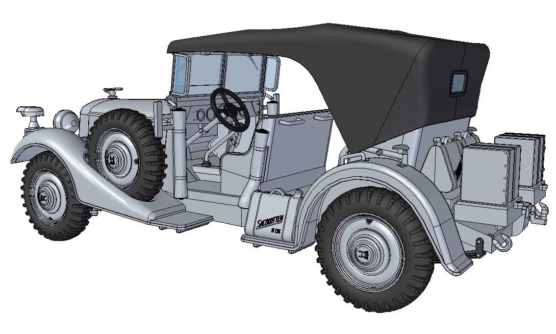 Roden 825 Horch V8 Type 830R 1/35 – image 3