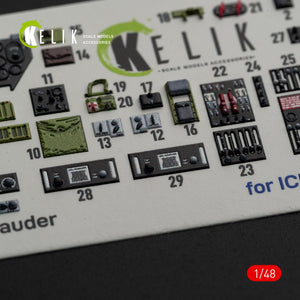 KELIK K48084 B-26B Marauder interior 3D decals for ICM kit 1/48 – Bild 4