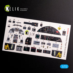 KELIK K72065 Handley Page Victor B Mk2 interior 3D decals for Airfix kit 1/72 – image 2