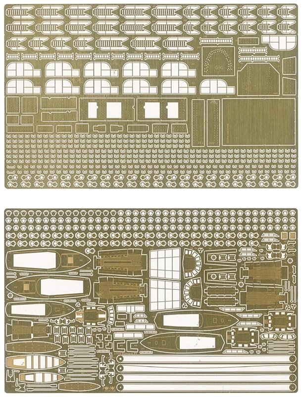 I Love Kit 66602 Bismarck Detail set for TRUMPETER 03702 1/200 – image 4