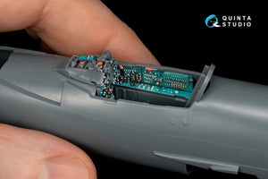 Quinta Studio QD+48580 MiG-21bis early Fishbed-L 3D-Printed &amp;amp; colored Interior on decal paper (Eduard) (with 3D-printed resin parts) 1/48 – image 7