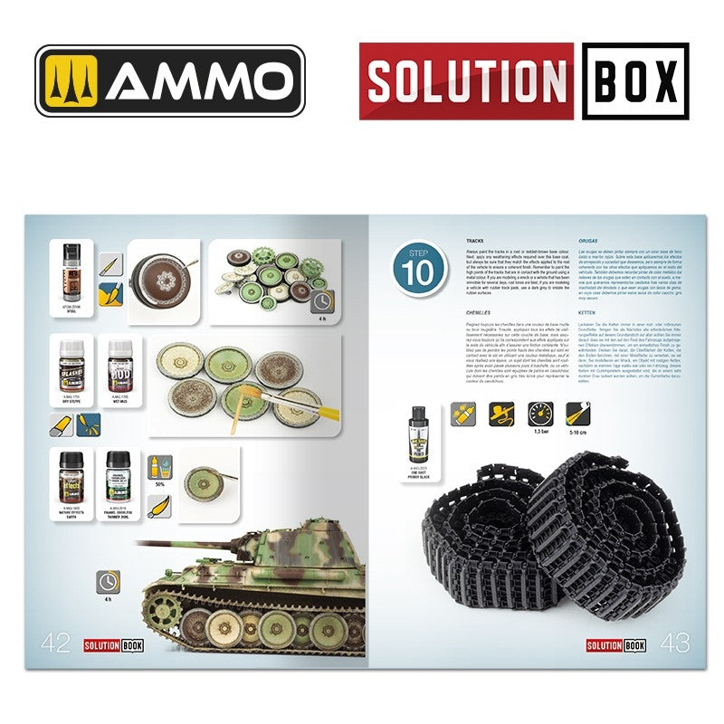 Ammo of Mig 6529 SOLUTION BOOK 23 - How to Paint WWII German Late War Vehicles (Multilingual Book) – image 5