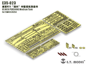 ET Model E35-023 US M26 PERSHING Medium Tank (For TAMIYA 35254) (1/35)