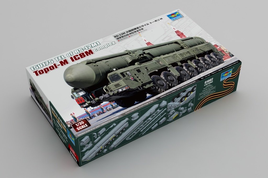 Trumpeter 01082 15U175 TEL of RS-12M1 Topol-M ICBM complex 1/35 – obrázek 27