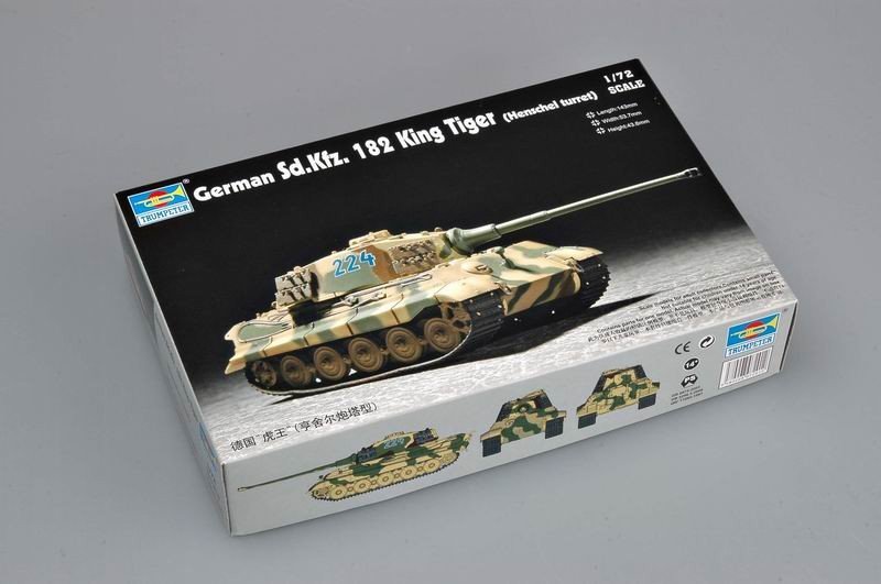Trumpeter 07201 German Sd.Kfz. 182 King Tiger (Henschel turret) 1/72 – image 2