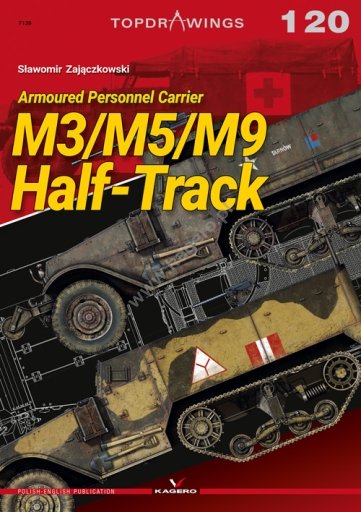 Kagero 7120 Armored Personnel Carrier M3/M5/M9 Half-Track EN/PL