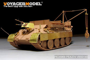 Voyager Model PE35969 WWII German Bergepanther Ausf.A (Early type,Panther A tool holders) Basic For MENG SS-015 1/35 – obrázek 3