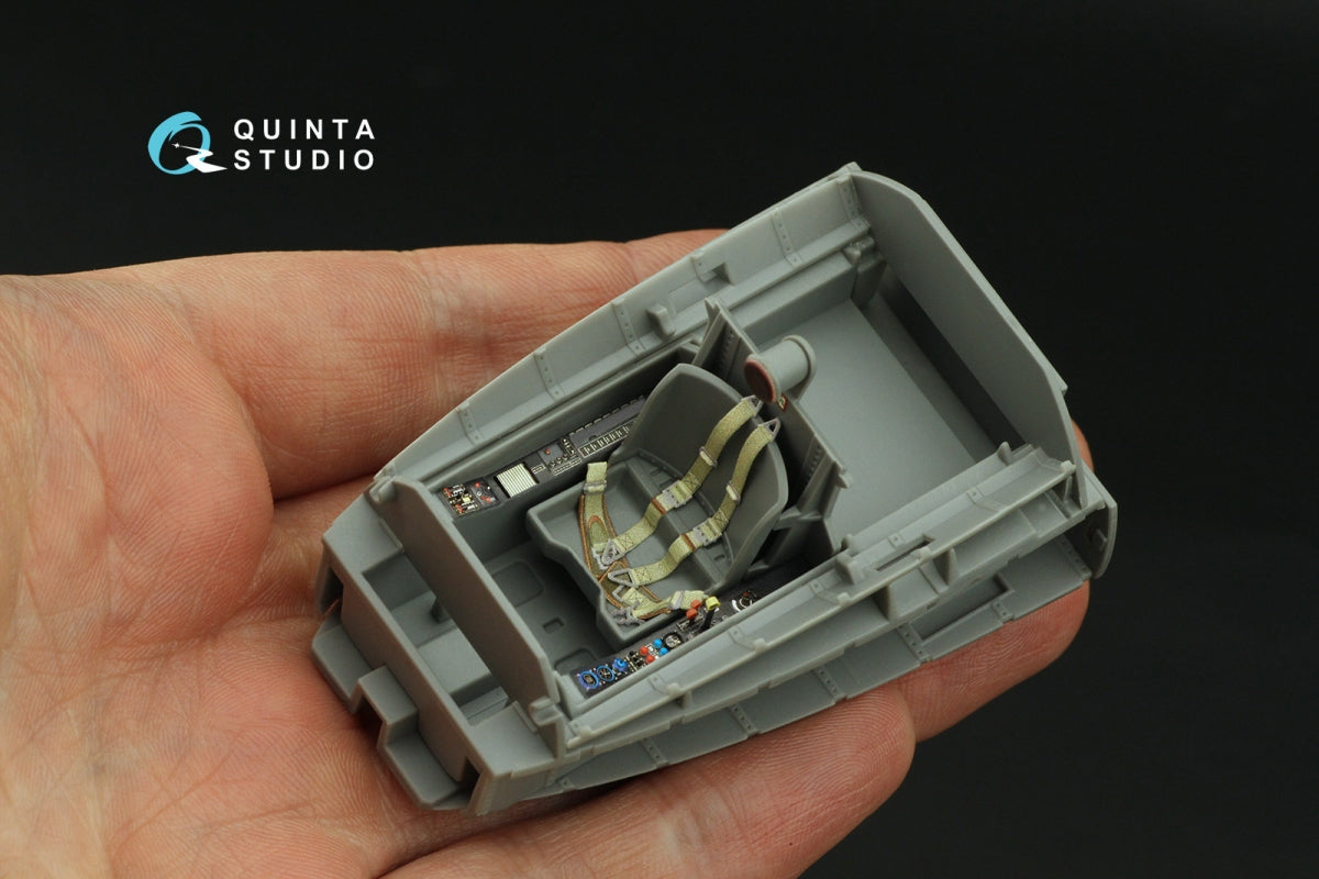 Quinta Studio QD35137 FW Triebflugel 3D-Printed colored Interior on decal paper (Miniart) 1/35 – immagine 6