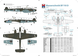 Hobby 2000 32007 Messerschmitt Bf 110 D (Dragon + Cartograf + Mask) 1/32 – image 5