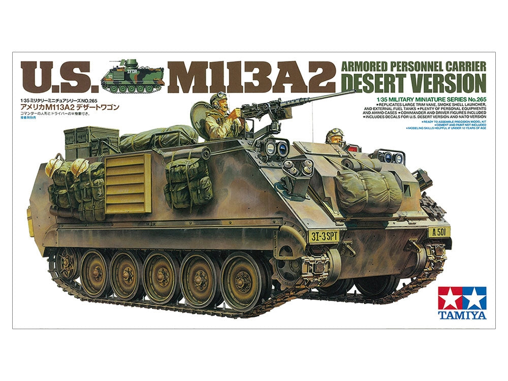 Tamiya 35265 US M113A2 Armored Personnel Carrier Desert Version (1/35) – Bild 2