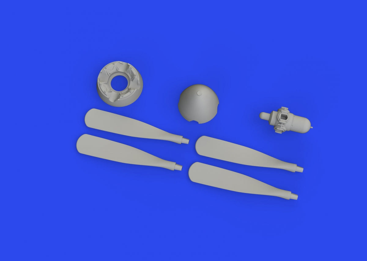 Eduard 672362 P-51D Hamilton Standard propeller uncuffed PRINT EDUARD 1/72 – image 4