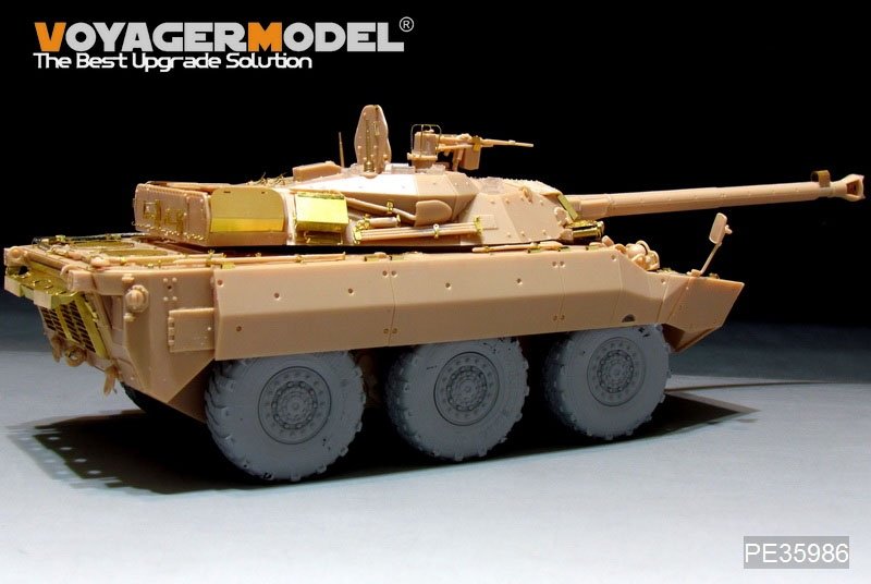 Voyager Model PE35986 Modern French AMX-10RCR Tank Destroyer Basic For TigerModel 4602 1/35 – imagen 6