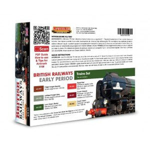Lifecolor XS10 Acrylic color Set British Railways Set 1 6x22ml – Bild 2
