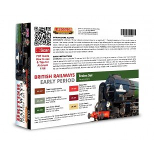 Lifecolor XS10 Acrylic color Set British Railways Set 1 6x22ml – Bild 2