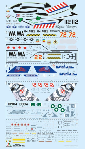 Italeri 2825 F-16C Fighting Falcon 1/48 – Bild 5