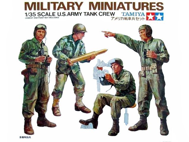Tamiya 35004 USARMY TANK CREW (1/35)