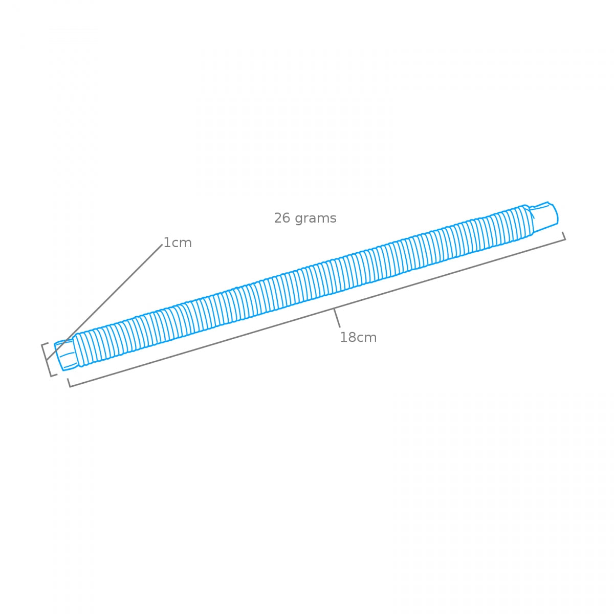 Modelcraft PBU1022-10 Glass Fiber Brush (10mm) – immagine 2