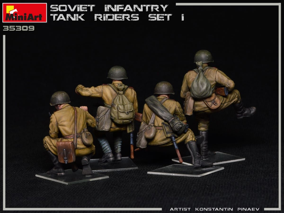 MiniArt 35309 SOVIET INFANTRY TANK RIDERS SET 1 1/35 – obrázek 13