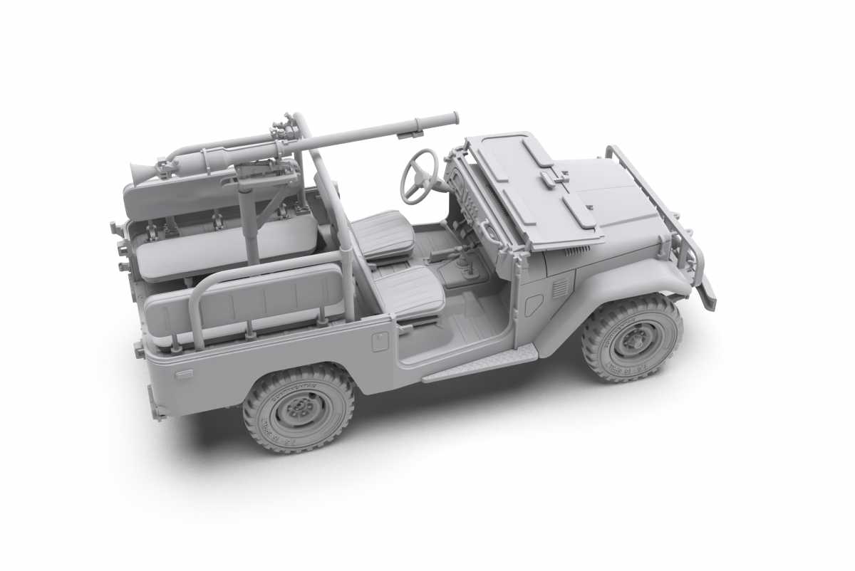 AK Interactive AK35003 FJ43 PICKUP WITH SPG-9 RECOILLESS GUN 1/35 – image 9