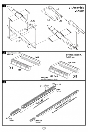 Modelcollect UA72365 German WWII V1 Missile launching position full size Ver. 1/72 – Bild 7