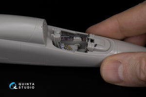 Quinta Studio QD48064 Mitsubishi F-1 3D-Printed &amp;amp; colored Interior on decal paper (Hasegawa) 1/48 – imagen 11