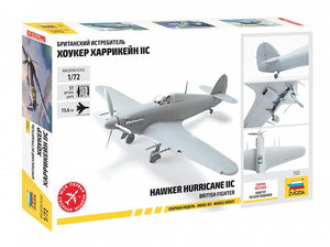 Zvezda 7322 British Fighter Hawker Hurricane IIC 1/72 – obrázek 2