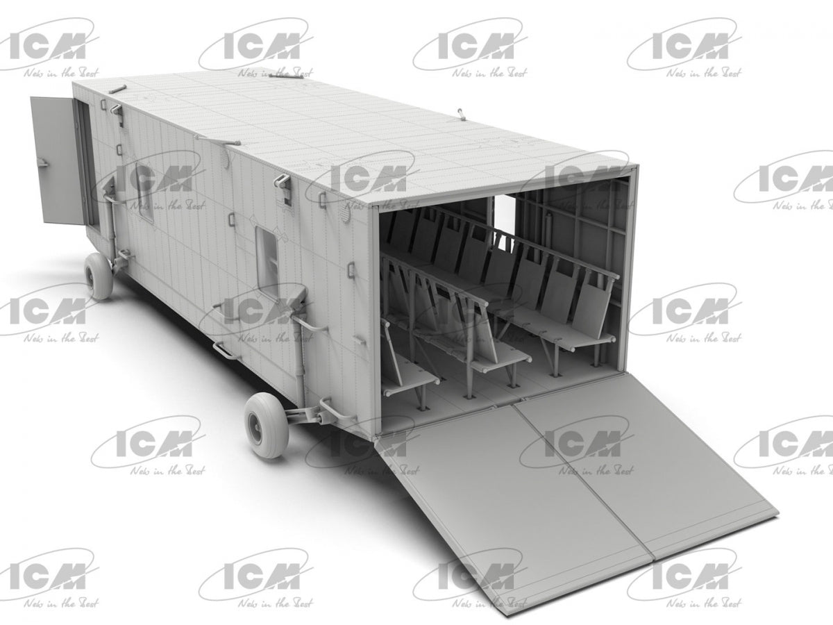 ICM 53201 Universal Military Pod and M8A1 US Landing Mat 1/35 – image 3