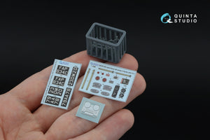 Quinta Studio QD+35139 Land Rover 88 series II family 3D-Printed &amp;amp; colored Interior on decal paper (AK Interactive) (with 3D-printed resin parts) 1/35 – obrázek 2